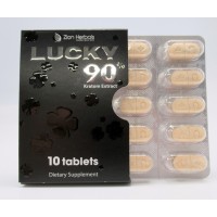 Zion Herbals Lucky 90% MIT Kratom Extract Tablets (10ct)